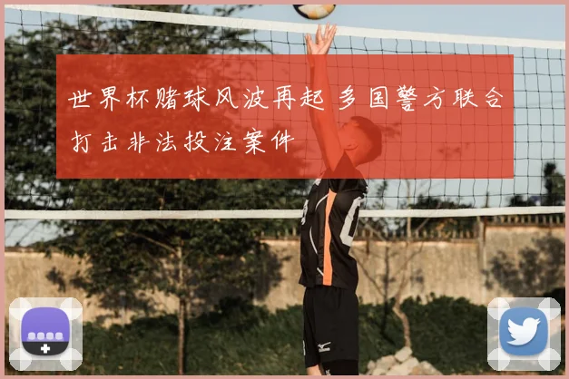 世界杯赌球风波再起 多国警方联合打击非法投注案件